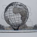 The World's Fair Unisphere, at the Queens Museum